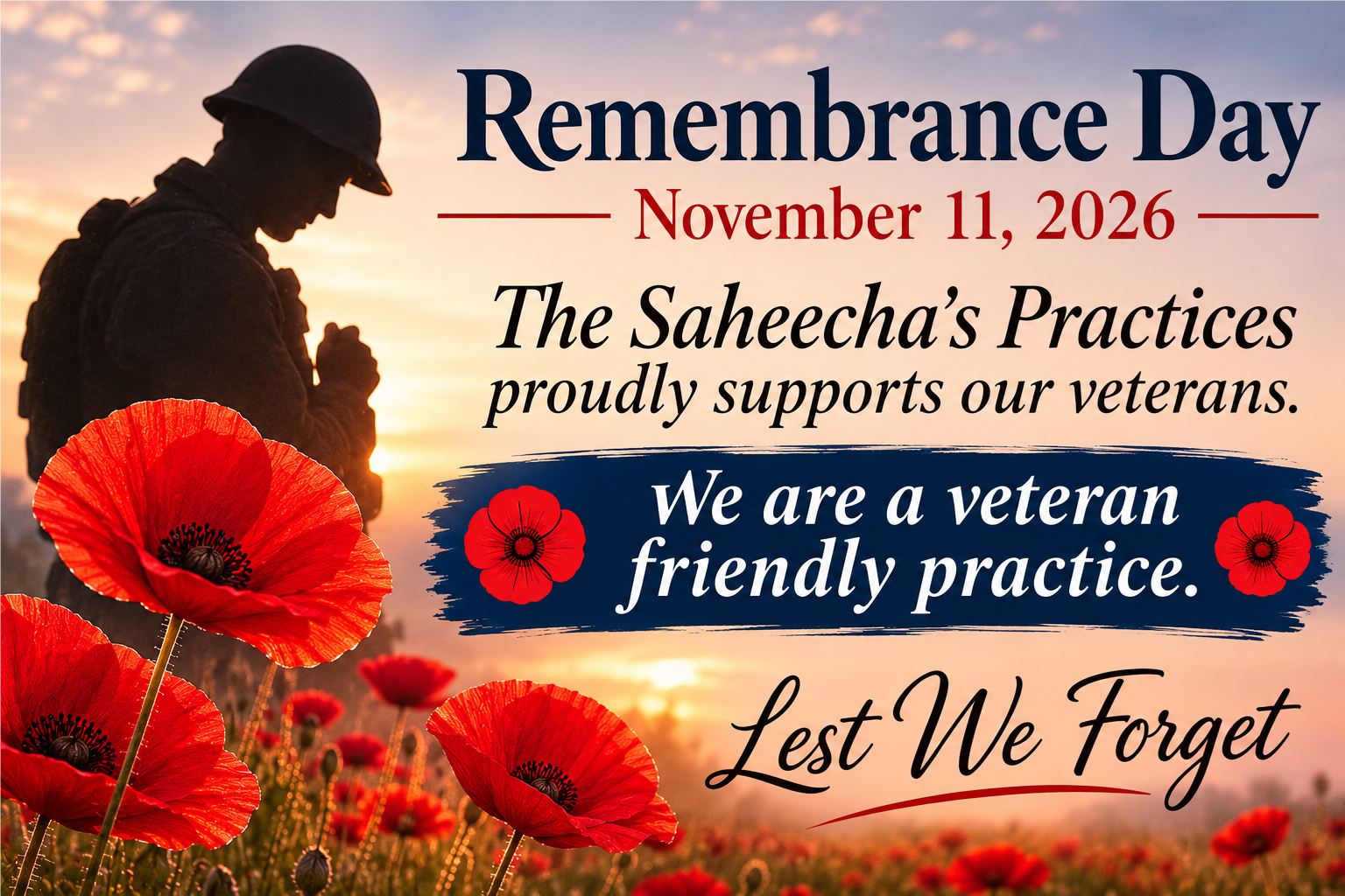 Remembrance Day 2026